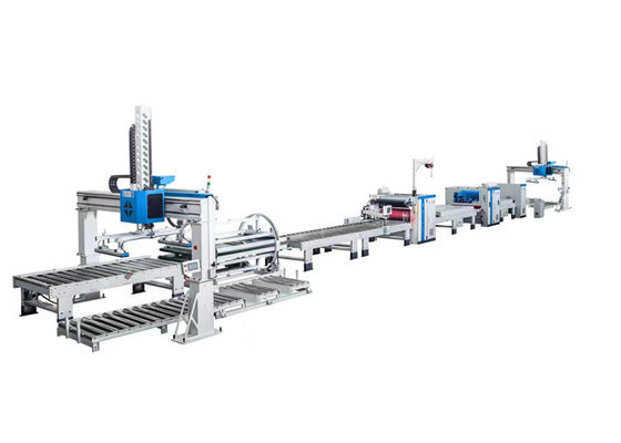 Router de alta velocidad Máquina de laminación de tableros de MDF 110kW SIEMENS Controlado por PLC