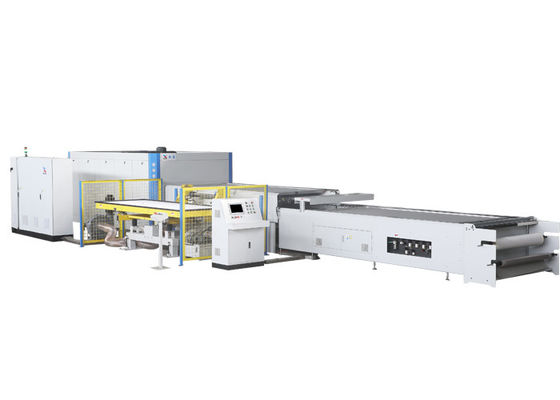 Máquina de membrana totalmente automática con máquina de membrana de corte 3D de volteado