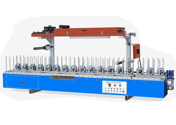 Máquina para envolver perfiles de pegamento caliente para la carpintería AC380V 50hz