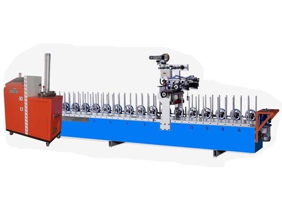Máquina para envolver perfiles de madera con pegamento PUR 6000*2000*6000mm